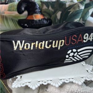Adidas World Cup USA 94 Black Soccer Shoe Bag
